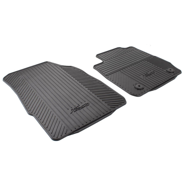 Original Ford Fiesta 2008-2019 Allwetterfußmatten vorne, schwarz
