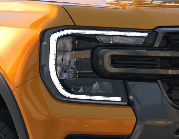 Ford Ranger Scheinwerferabdeckungs-Satz mattschwarze Einfassung 2617151