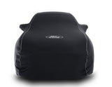 Original Ford Puma Premium Schutzabdeckung schwarz, mit weißen Nähten