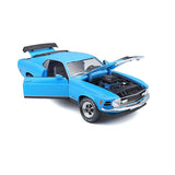 Maisto Ford Mustang Mach 1 Modellauto Blau 1:18