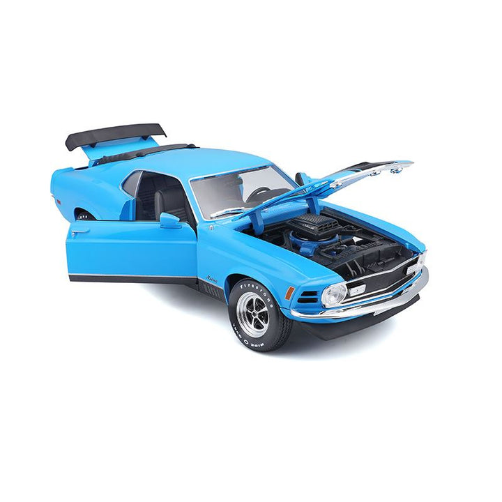 Maisto Ford Mustang Mach 1 Modellauto Blau 1:18
