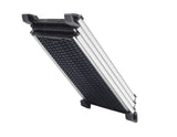 4Pets® EasySteps Teleskop-Hunderampe rutschfest Schwarz & Silber 2423311