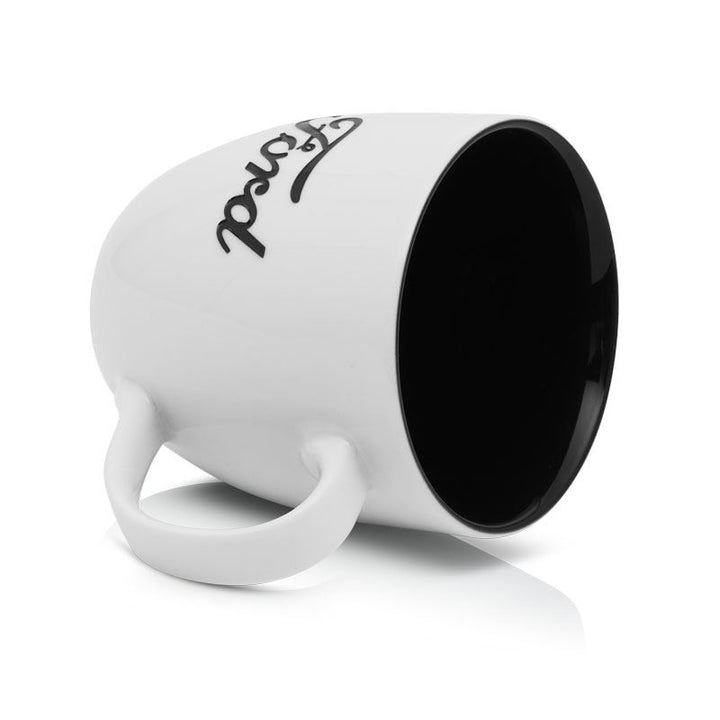 Ford Contrast Logo Tasse Schwarz-Weiß Keramik 420ml