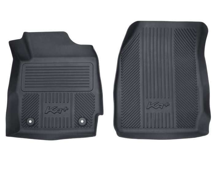 Ford KA+ 2016-2019 Allwetterfußmatten vorne, schwarz, Wannenform 2196336