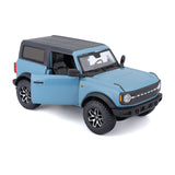 Maisto Ford Bronco Badlands Modellauto Blau 1:24