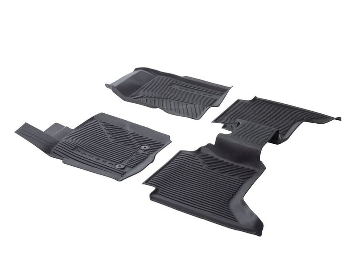 Original Ford Ranger ab 2022 Allwetterfußmatten vorn und hinten, schwarz
