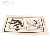 Original Ford Transit 2000-2024 Aufkleber 4189468