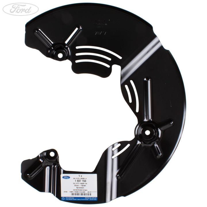focus arriba schutzblech Original Ford Focus 2016-2020 Spritzblech Bremsscheibe links 1937150 – Ford Onlineshop