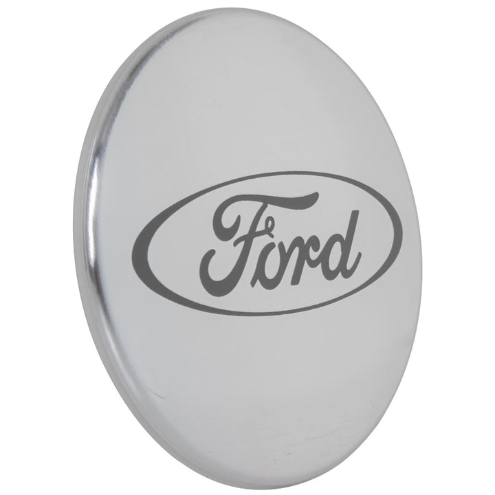 Ford Nabendeckel Silber mit Ford-Oval-Logo 70mm 2100367 - 1Stk