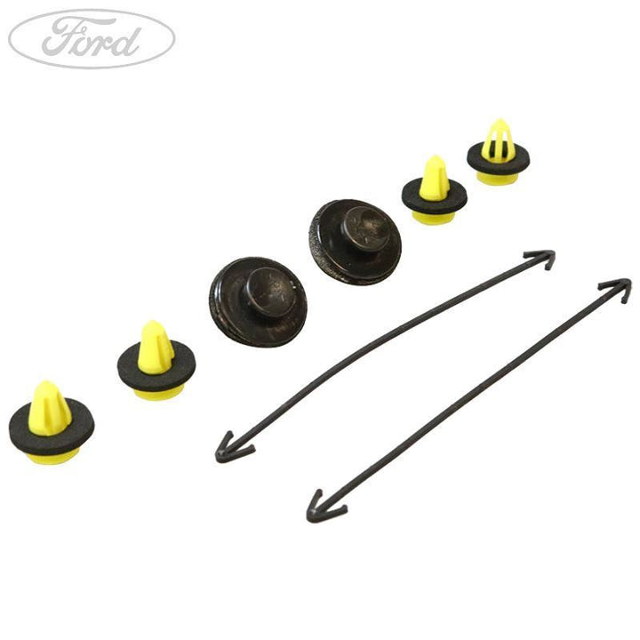 Original Ford Fiesta 2008-2012 Heckseitenleisten Befestigungsblech-Kit  1809784
