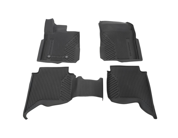 Original Ford Ranger ab 2022 Allwetterfußmatten vorn und hinten, schwarz