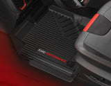Original Ford Ranger Raptor ab 2022 Allwetterfußmatten vorne und hinten, schwarz