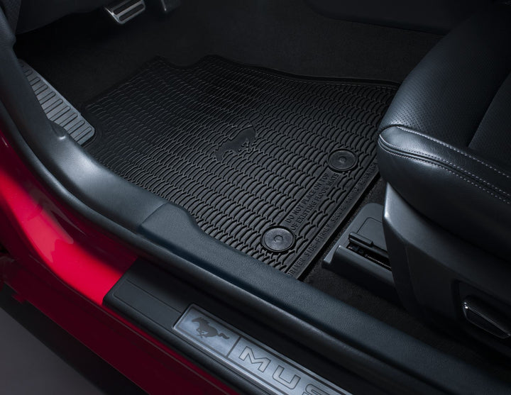 Ford Mustang ab 2015 Allwetterfußmatten vorn und hinten, schwarz 2172286
