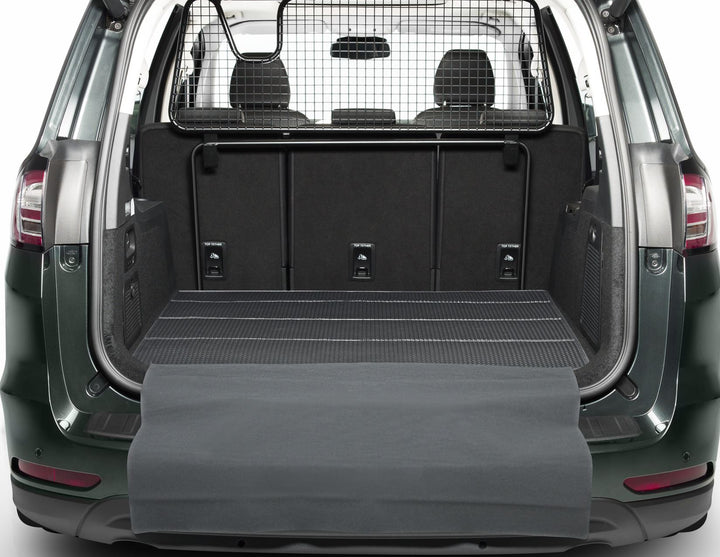 Original Ford Galaxy ab 2015 Gepäckraum-Matte schwarz, mit Ford Galaxy Logo
