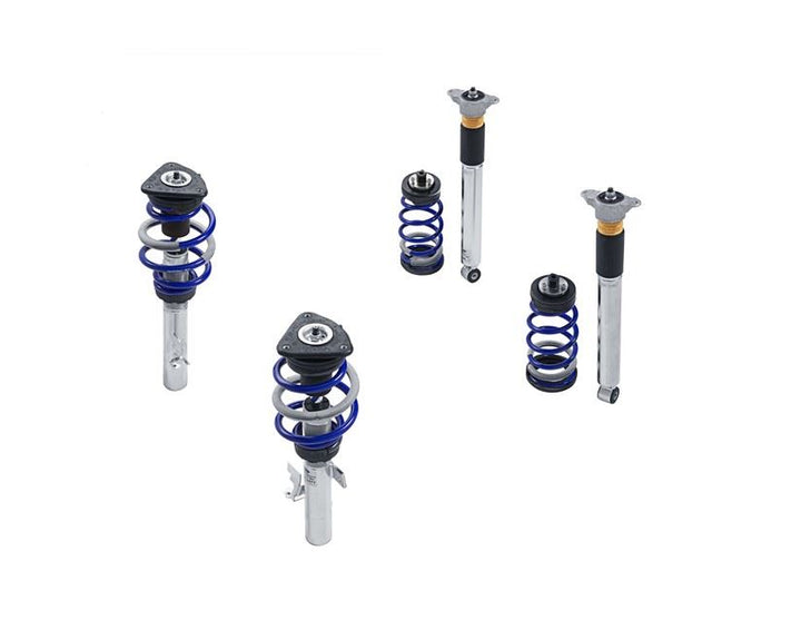 Original Ford Focus 2014-2019 Gewindefahrwerkssatz Edelstahl, Federn in Blau