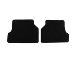 Original Ford Focus 2008-2011 Velours-Teppichfußmatten hinten, schwarz