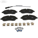 Original Ford Transit Bremsbeläge vorn & Verschleißdraht 2x Hinterräder 2005987