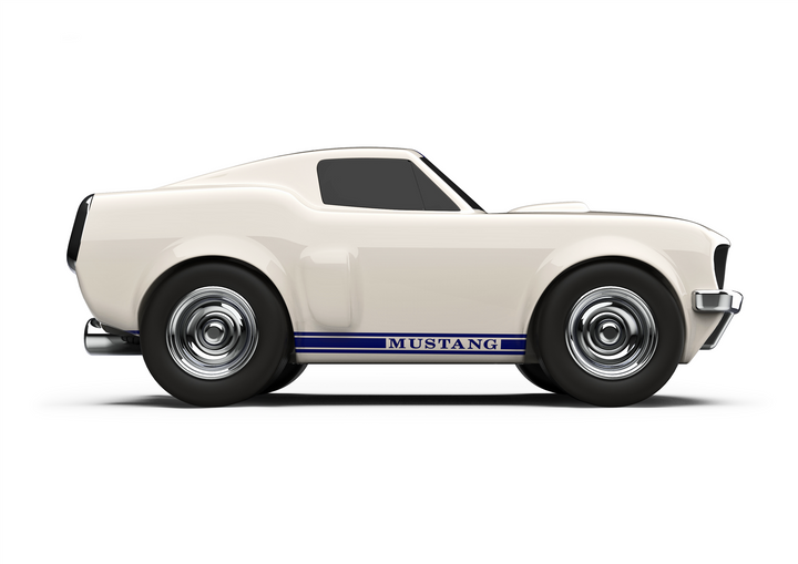 Ford Mustang Racing Car grau