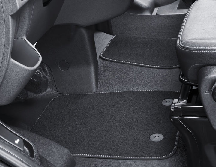 Ford Transit Custom & Transit Teppichfußmatten vorne, schwarz 2362483