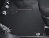 Original Ford Kuga ab 2020 Premium Velours-Fußmatten vorne&hinten,Doppelnaht rot