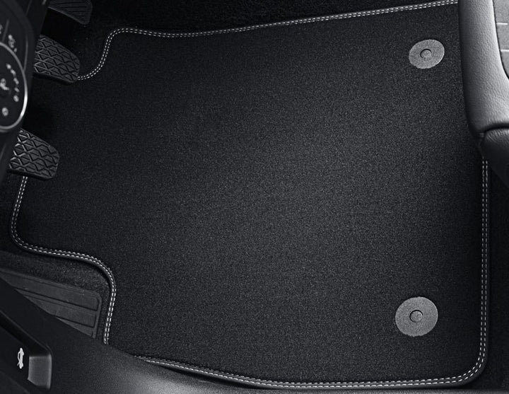 Original Ford Fiesta Premium Velours-Fußmatten vorne, Vignale-Design, Metal Grey