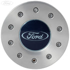 Ford Fiesta Fusion 2002-2012 Nabendeckel 150mm Silber 2108757 - 1Stk