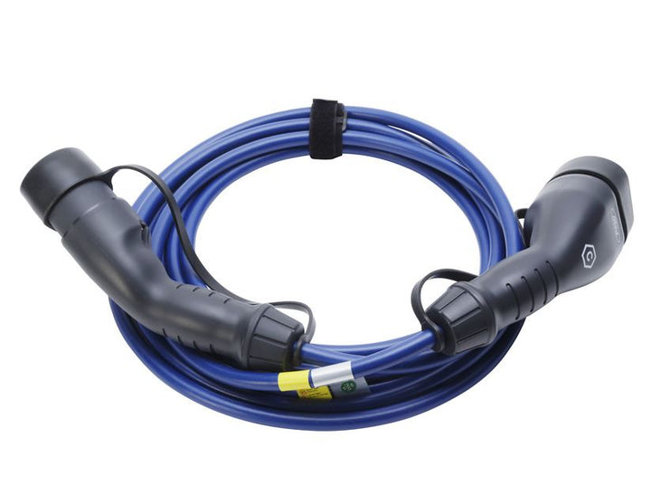 E-Ladekabel für alle öffentlichen Ladestationen, Länge: 6 m, 16 A, 1-phasig