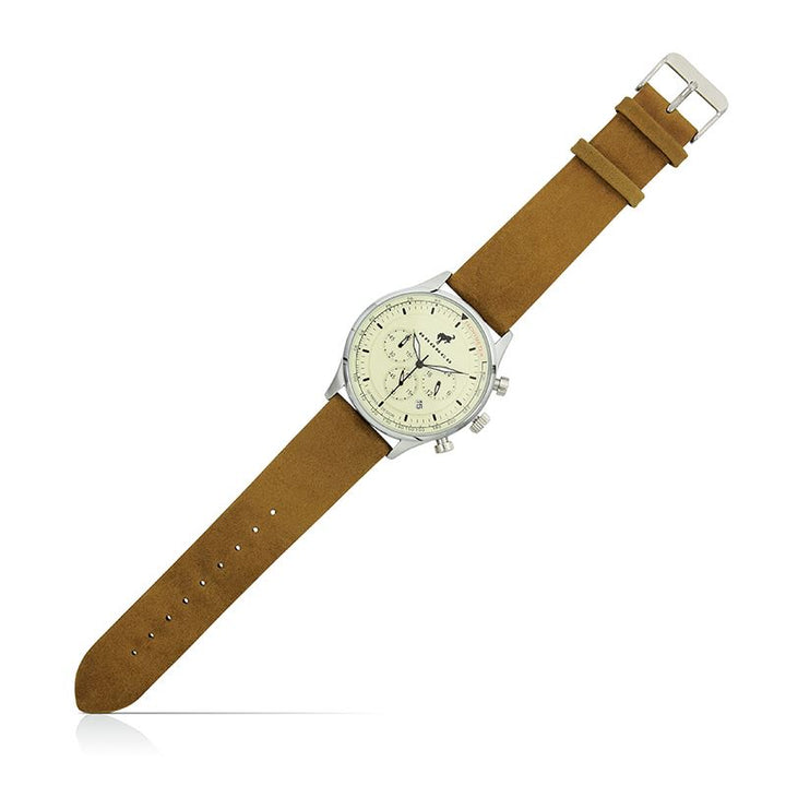 Ford Bronco Armbanduhr Chronograph mit Lederarmband 3 ATM