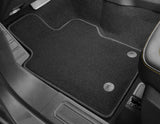Original Ford Bronco Velours-Teppichfußmatten vorne und hinten, schwarz