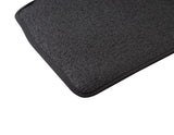 Original Ford C-MAX 2010-2015 Velours-Teppichfußmatten hinten, schwarz, 2. Reihe