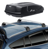 Original Ford Focus 2018-Aktuell Querträger & Thule Dachbox Force XT M