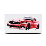Ford Mustang Sticker 
