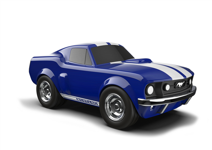 Ford Mustang Racing Car blau