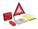 Kalff* Premium Erste-Hilfe-Ausrüstung in roter Nylontasche, Nano „Trio“