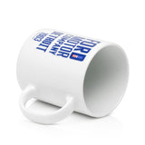 Ford Heritage 1903 Tasse Weiß Blau Porzellan 330ml