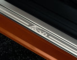 Original Ford Fiesta 2008-2019 Einstiegszierleisten vorne, mit Fiesta-Logo