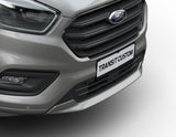 Original Ford Transit/Tourneo Custom Frontspoiler Satz, silbern lackiert