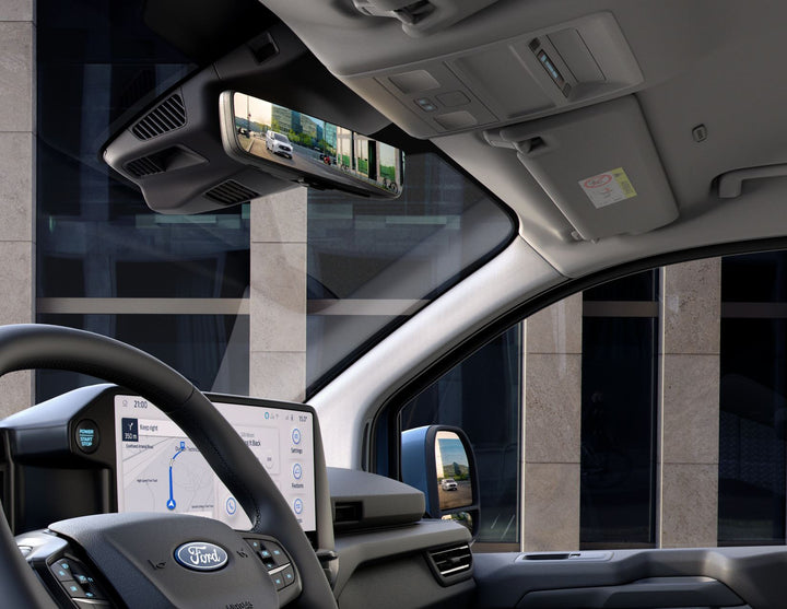 Original Ford Transit/Tourneo Custom® Digitaler Innenspiegel+Kamera auf Armatur