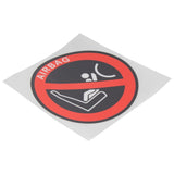 Airbag-Warnaufkleber