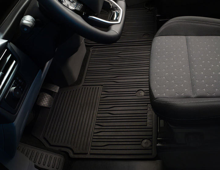 Original Ford Transit/Tourneo Custom® Gummifußmatten vorn,schwarz
