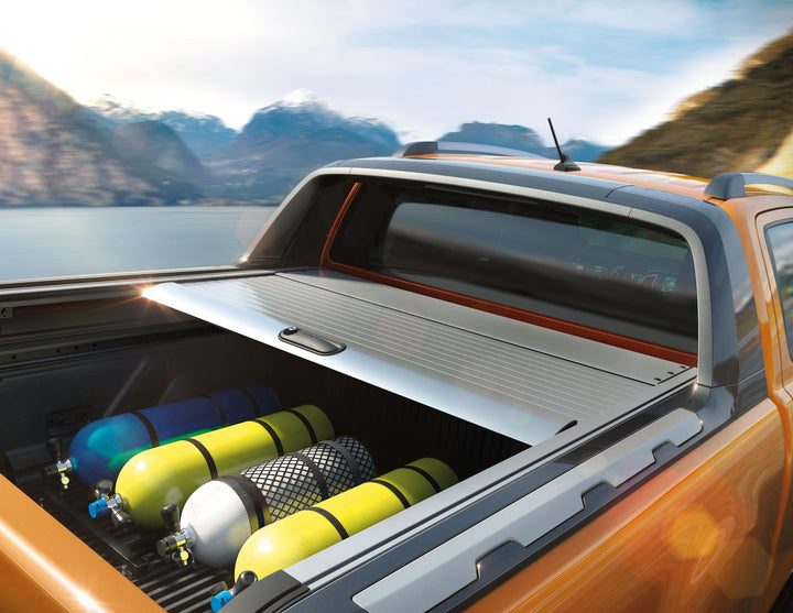 Original Ford Ranger Laderaumrollo silber, manuell