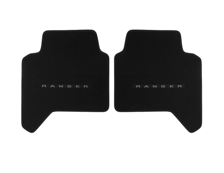 Original Ford Ranger Velours-Teppichfußmatten hinten, schwarz