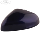 Original Ford Fiesta 2017-2018 Außenspiegelgehäuse links, Indic Blau Metallic