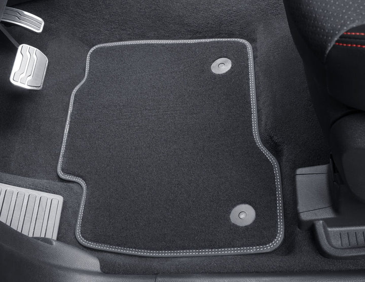 Original Ford S-MAX ab 2015 Premium Velours-Fußmatten vorn und hinten, schwarz