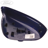 Original Ford Fiesta 2017-2018 Außenspiegelgehäuse links, Indic Blau Metallic