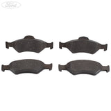 Fiesta Mk3 Mk4 Motorcraft Vorderradbremsbeläge Achse Satz