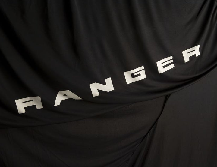 Original Ford Ranger Safar* Premium Schutzabdeckung schwarz mit weißem Logos