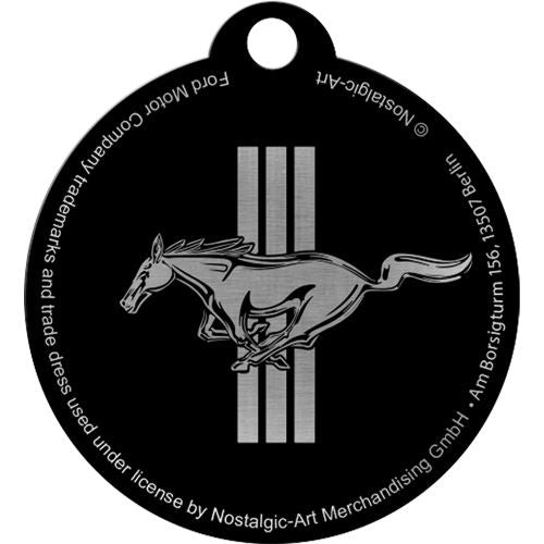 Ford Mustang Logo Schlüsselanhänger Edelstahl