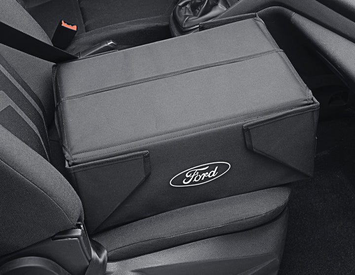 Ford Stofftransport-Organizerbox faltbar Schwarz mit weißem Logo 2470825