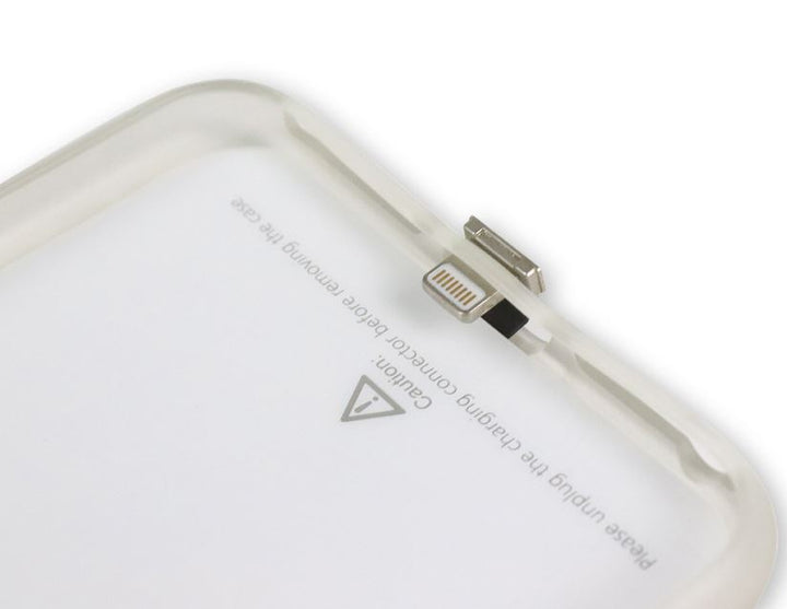 ACV* Qi-Ladehülle für das iPhone® 6+/7+, silber